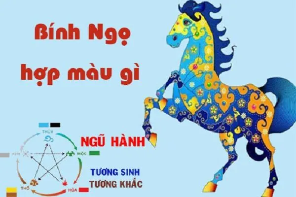 Nếu bạn là nam/nữ Bính Ngọ, chọn các đồ vật hoặc quần áo mang màu bản mệnh tương sinh